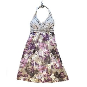 EUC Beautiful Athleta Pack Everywhere halter dress Size 6